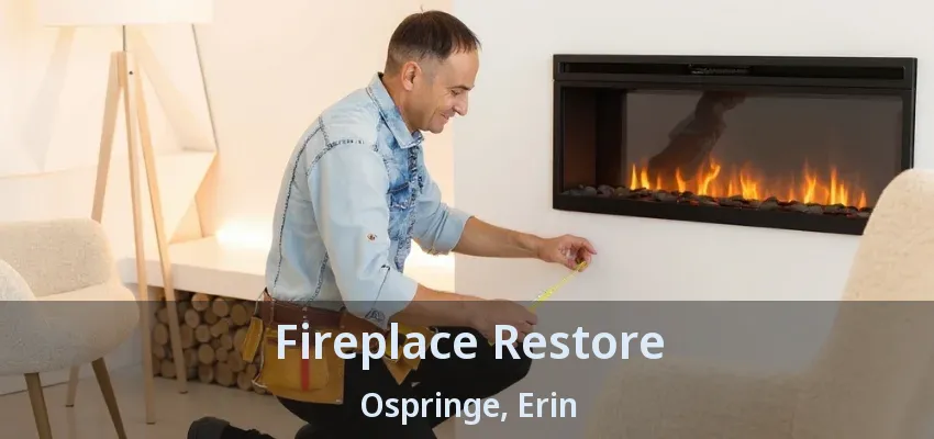 Fireplace Restore Ospringe, Erin - ON