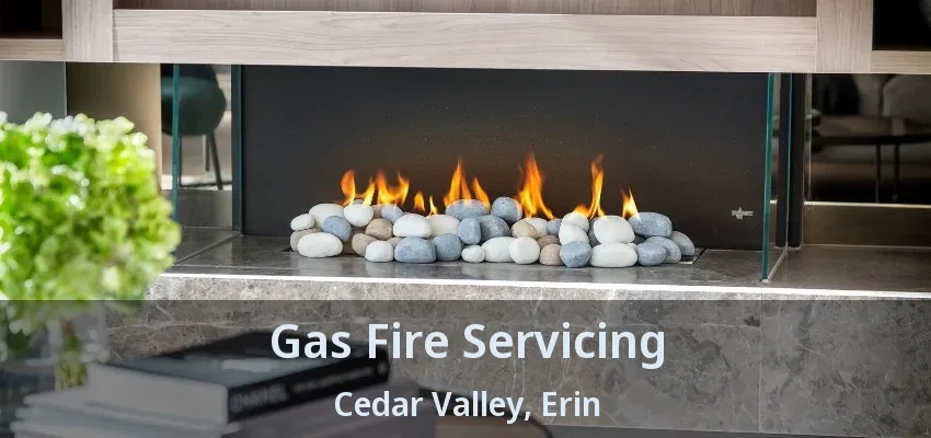 Gas Fire Servicing Cedar Valley, Erin - ON