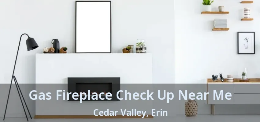Gas Fireplace Check Up Near Me Cedar Valley, Erin - ON
