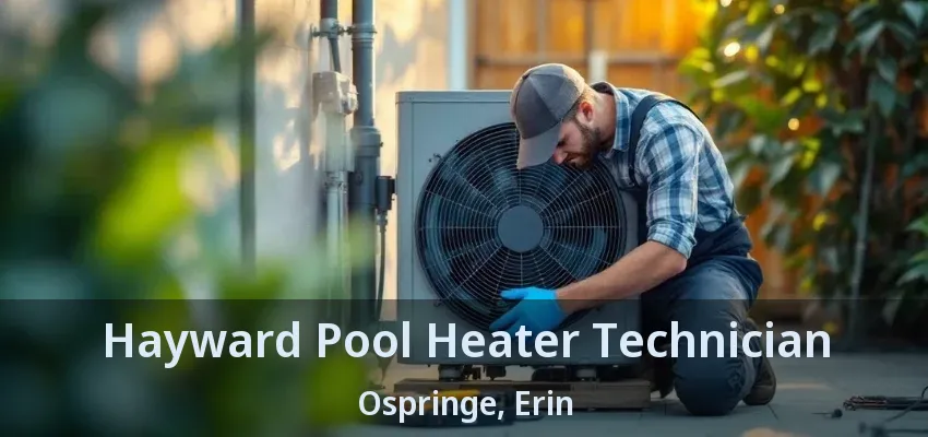 Hayward Pool Heater Technician Ospringe, Erin - ON