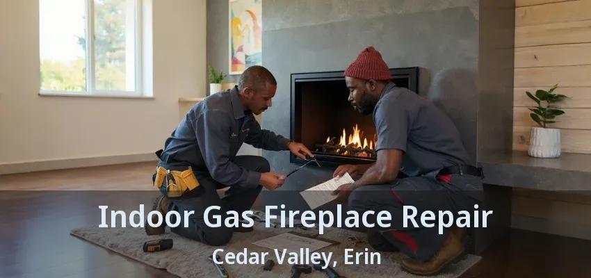 Indoor Gas Fireplace Repair Cedar Valley, Erin - ON