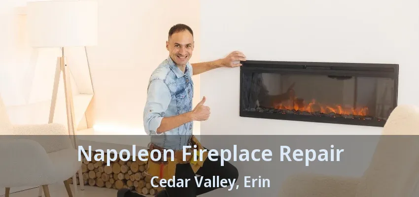 Napoleon Fireplace Repair Cedar Valley, Erin - ON