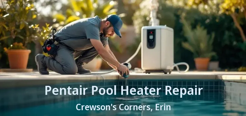 Pentair Pool Heater Repair Crewson's Corners, Erin - ON