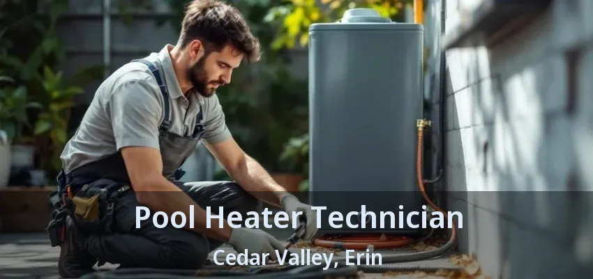 Pool Heater Technician Cedar Valley, Erin - ON
