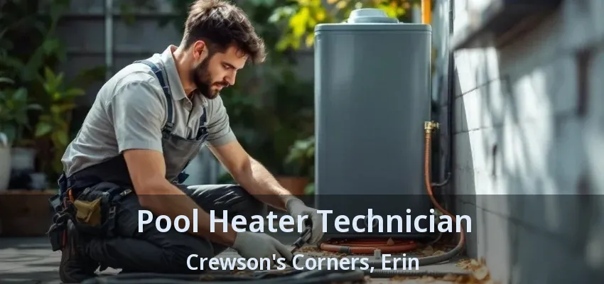 Pool Heater Technician Crewson's Corners, Erin - ON