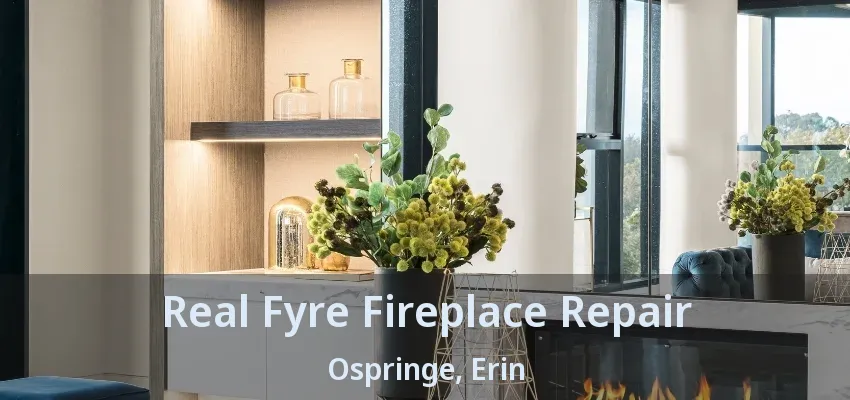 Real Fyre Fireplace Repair Ospringe, Erin - ON Real Fyre Fireplace Repair Ospringe, Erin - ON