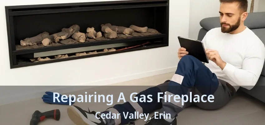 Repairing A Gas Fireplace Cedar Valley, Erin - ON
