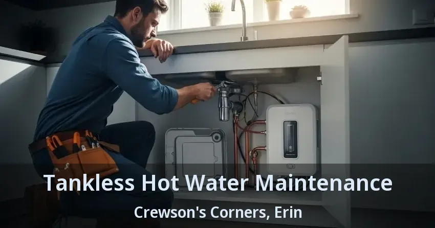 Tankless Hot Water Maintenance Crewson's Corners, Erin - ON