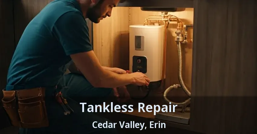 Tankless Repair Cedar Valley, Erin - ON